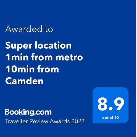 Super Location 1Min From Metro 10Min From Camden Apartment London Luaran gambar