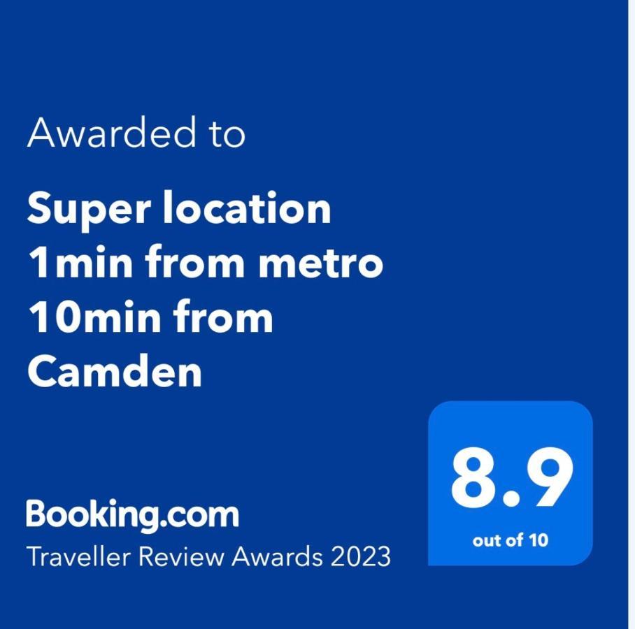 Super Location 1Min From Metro 10Min From Camden Apartment London Luaran gambar